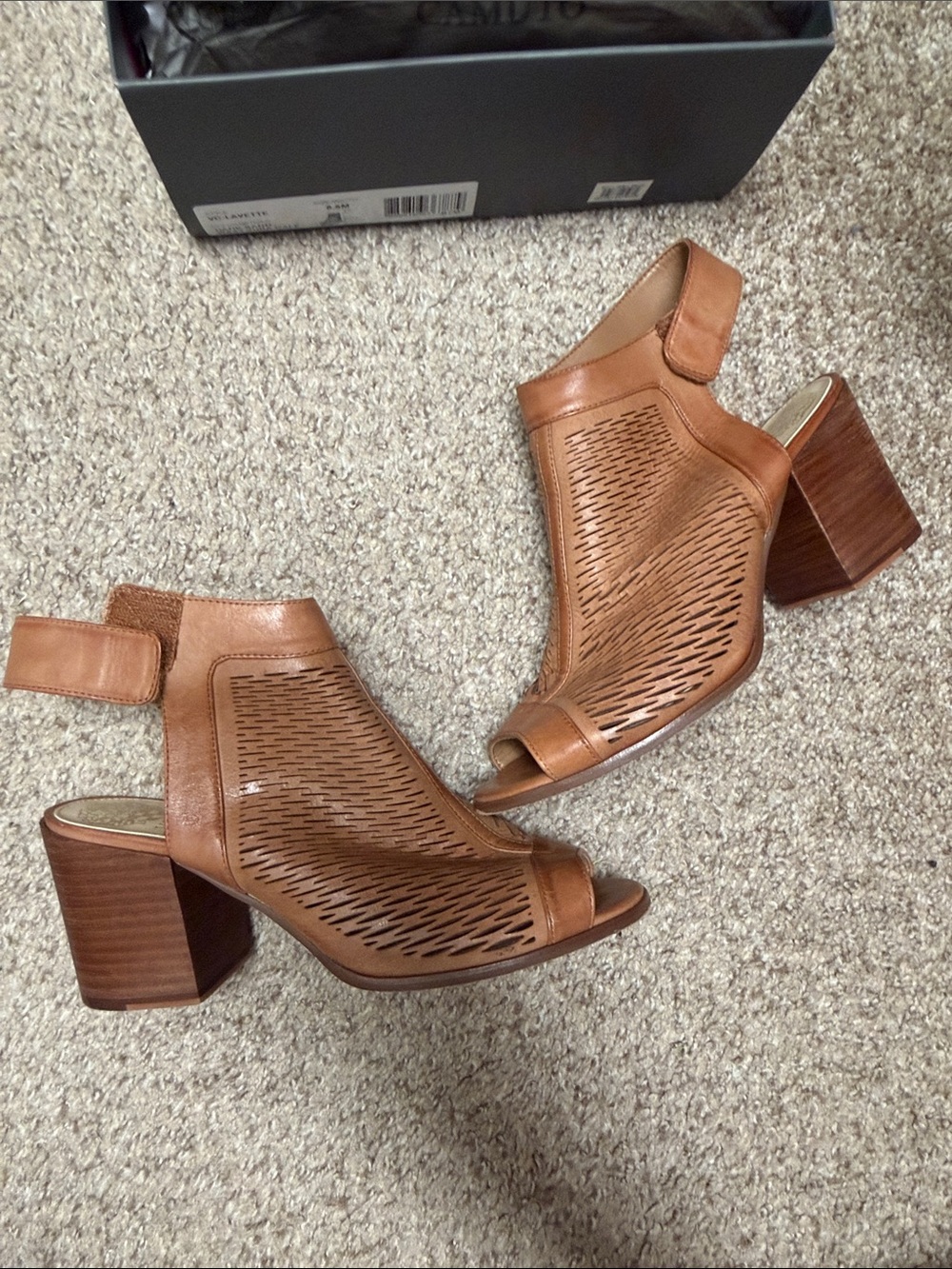 GUC in box, Vince Camuto Lavette Sandals